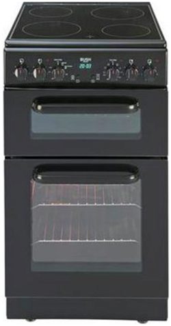 Bush - BEID60B - Electric Cooker - Black